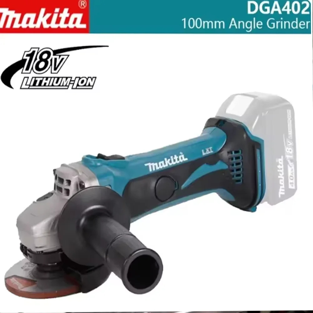 

DGA402 18V Makita 125mm brushed lithium electric Angle grinder rechargeable cutting machine High-power polishing machine