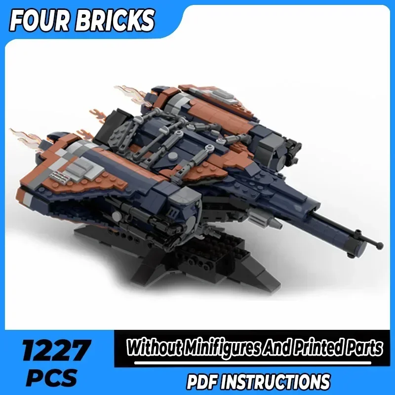 

Moc строительные кирпичи, военная модель, космический корабль класса армии, технология, модульные блоки, подарки, рождественские игрушки, наборы «сделай сам», сборка