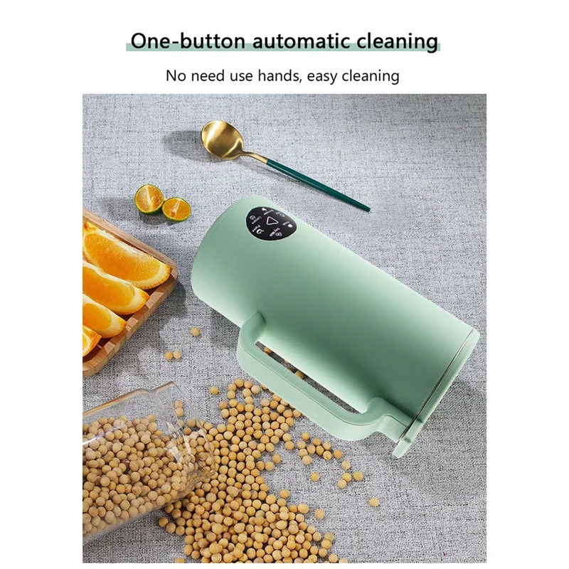 เครื่องทำนมถั่วเหลืองไฟฟ้าเสื้อยืดแฟชั่นสำหรับผู้ชายคั้นน้ำผลไม้เครื่องบดเมล็ดพืชเครื่องทำนมถั่วเหลืองเครื่องผสมไร้ไส้กรองปลั๊กสีขาวแบบ US