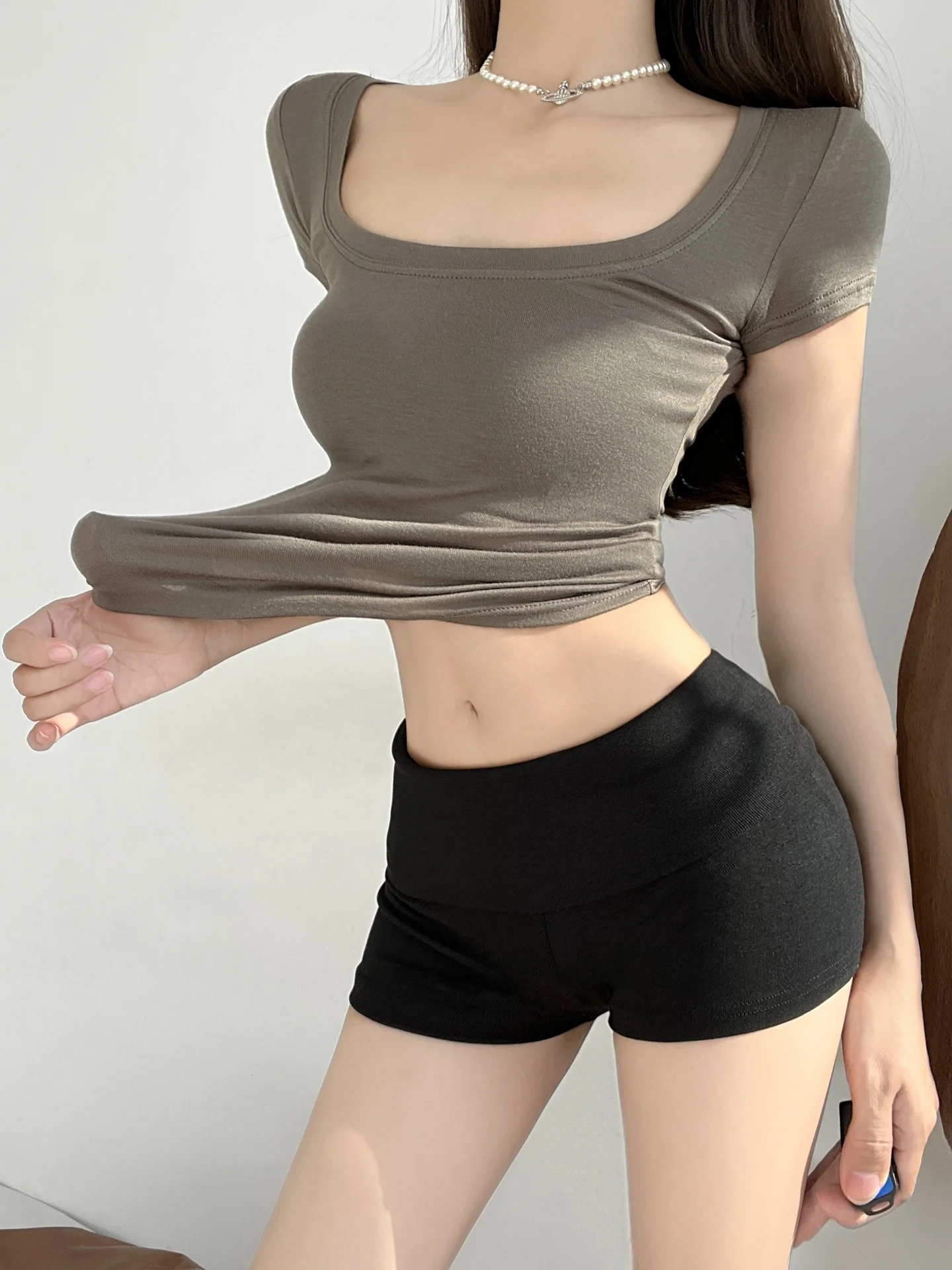 アメリカン Sle スポーツ ブラ オルト パンツ エラスティック バット ヒンジ スリミング ホット パンツ ヨガ オルト 女性用 夏新作