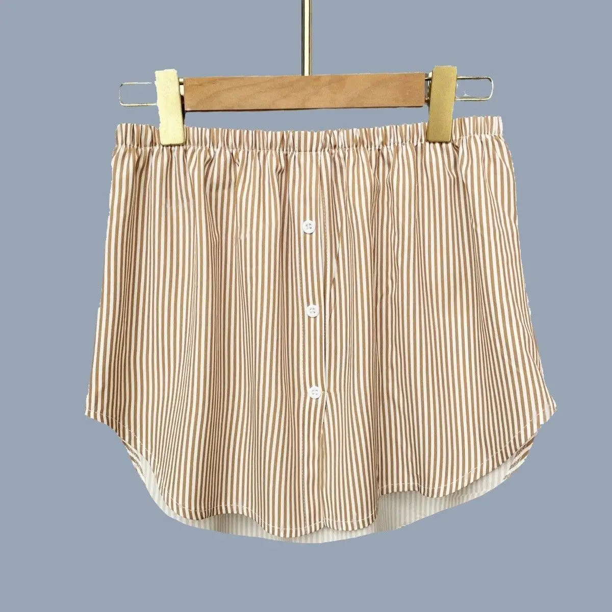 عارضة شريط زائد حجم تنورة Faionable التخسيس إخفاء ميدي تنورة ألياف البوليستر Busin عارضة طباعة ألف خط تنورة