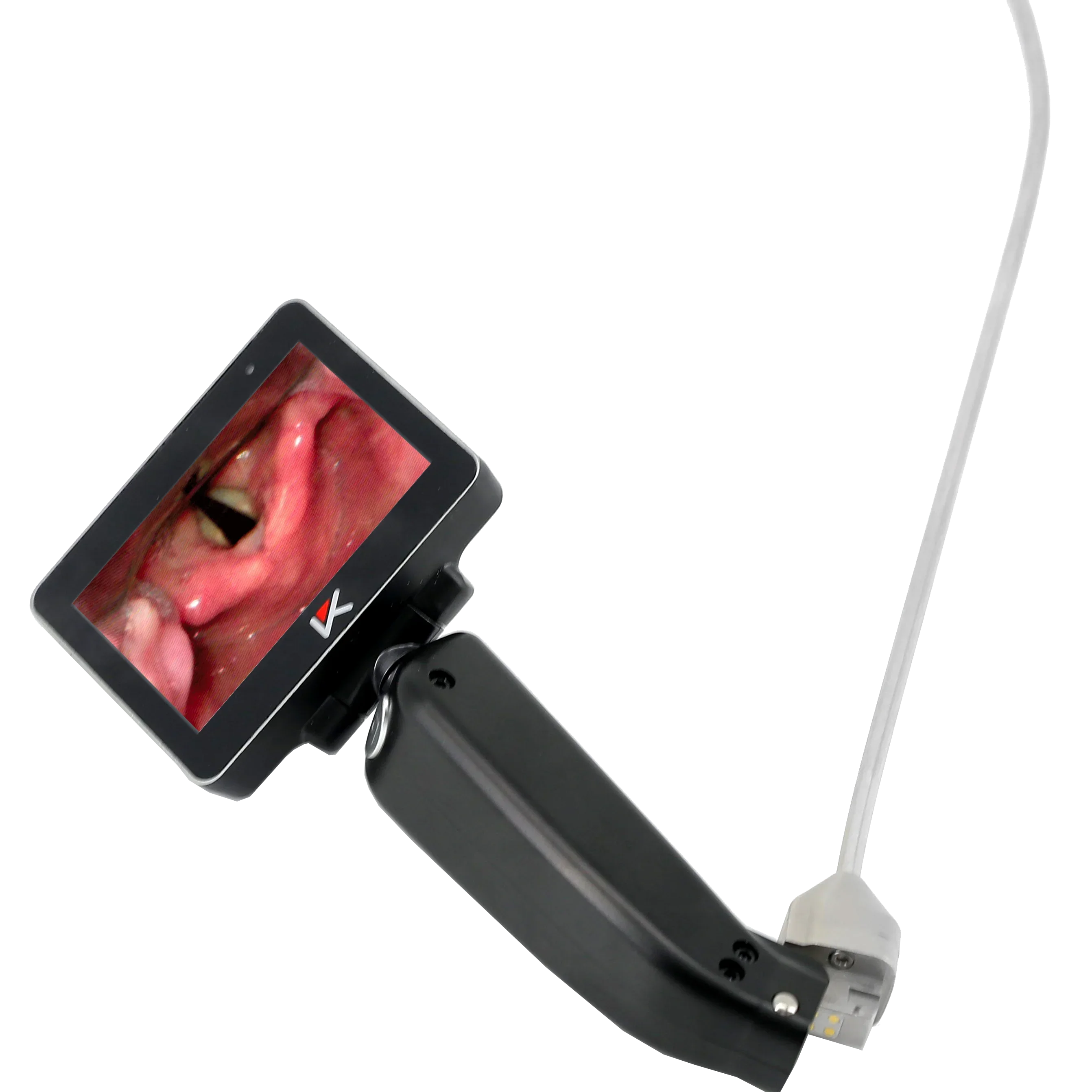 

Лучшие продажи, 3-дюймовый HD-экран, многоразовый видеоларингоскоп для интубации с жестким многоразовым набором видеоларингоскопов для ICU