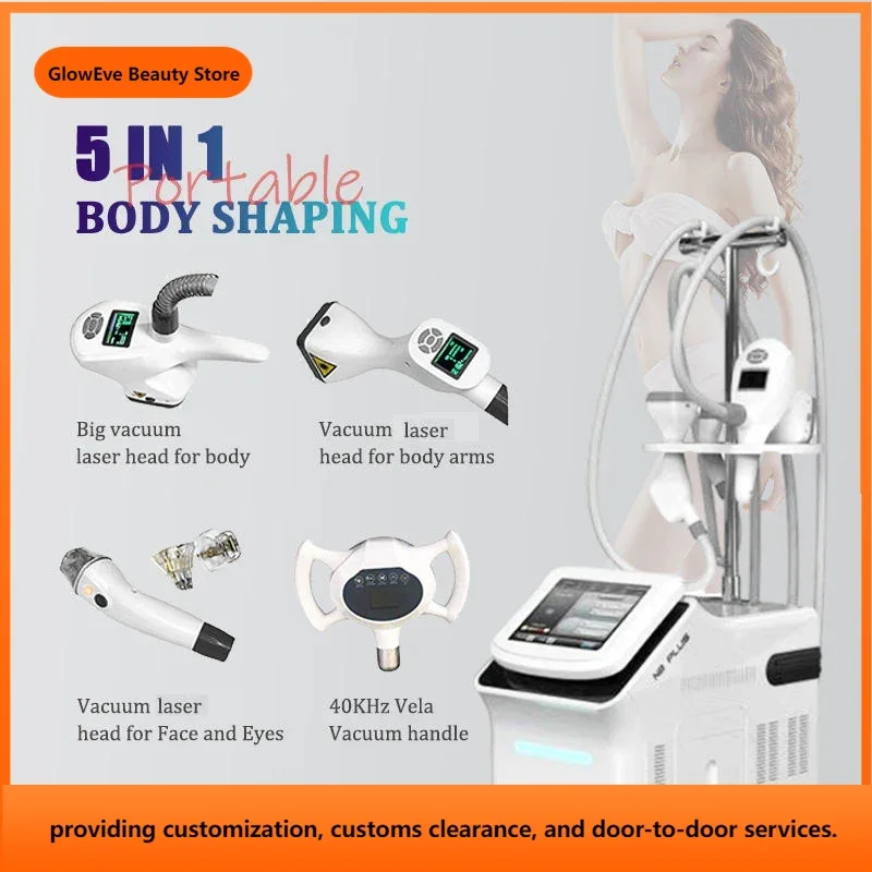 

Портативная машина для формирования тела Vela, потеря веса, кавитация, вакуумный ролик для похудения, красный свет, оборудование для удаления жира и целлюлита