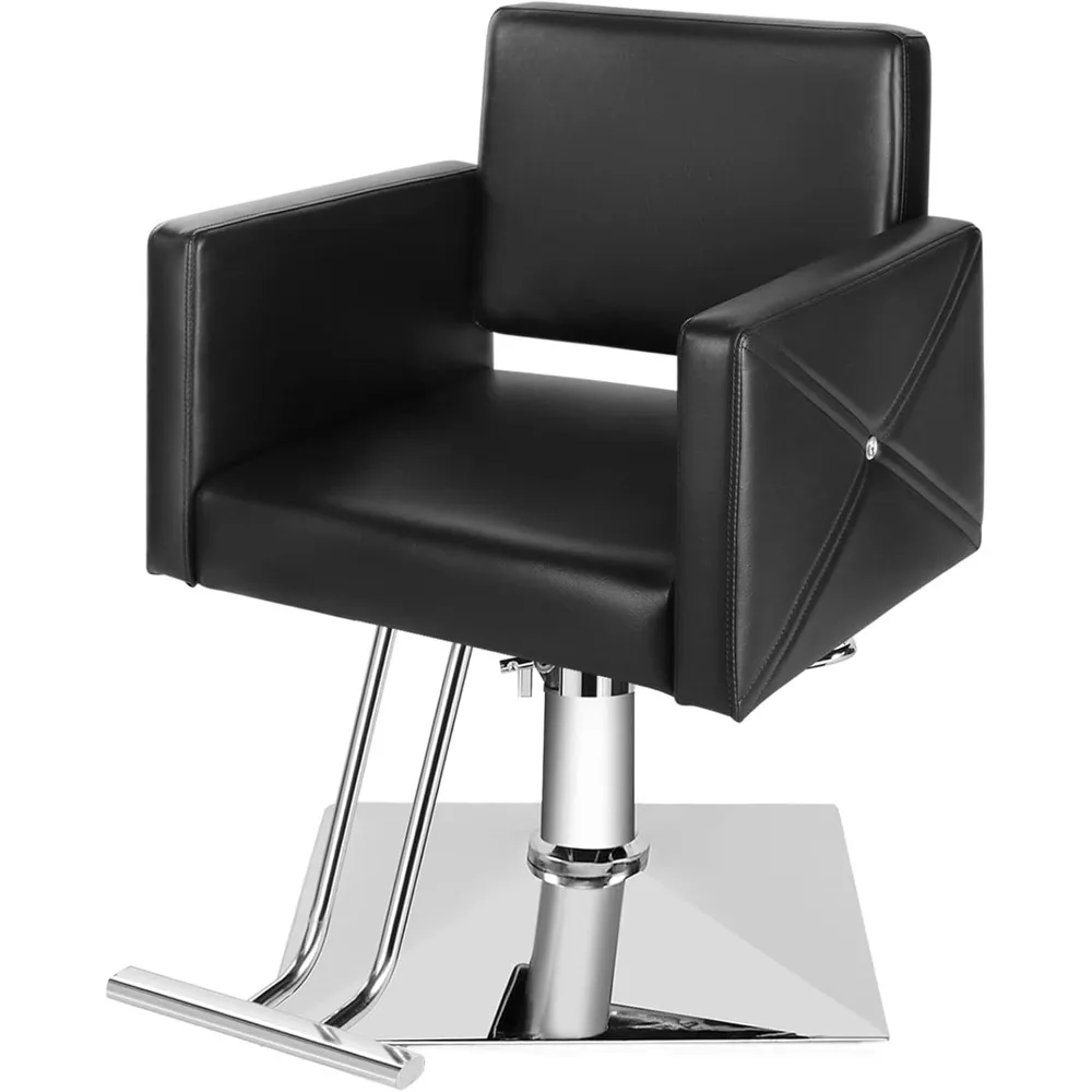 

Hairdresser handmade salon chair, hairdresser chair with heavy-duty hydraulic pump, maximum weight capacity of 330 pounds