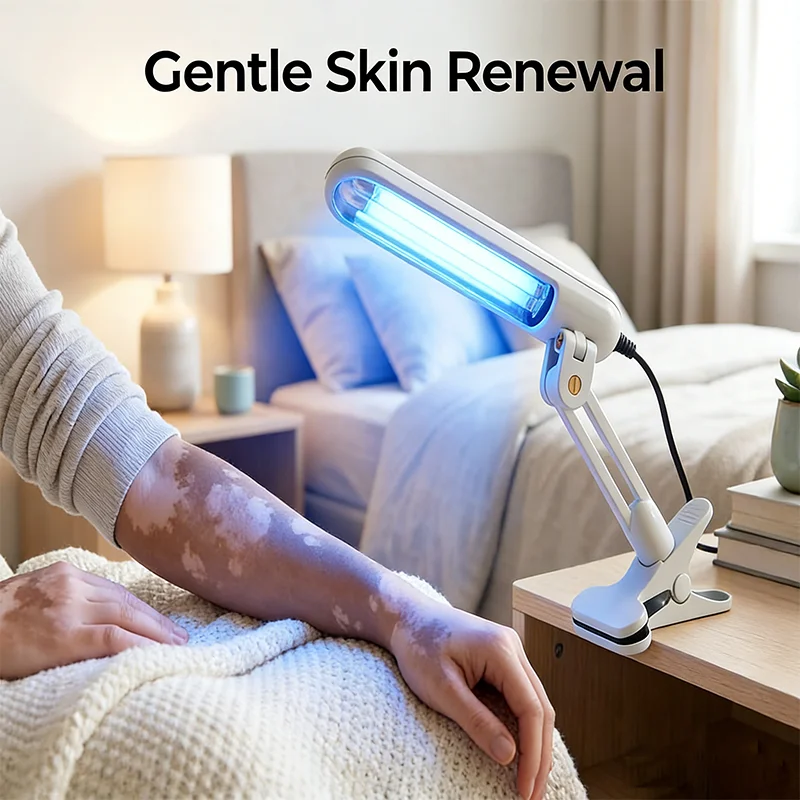 311NM UVB Phototherapy Lamp Device for Vitiligo Treatment UV NarrowBand Ultraviolet Light Therapy Psoriasis Spots Eczema