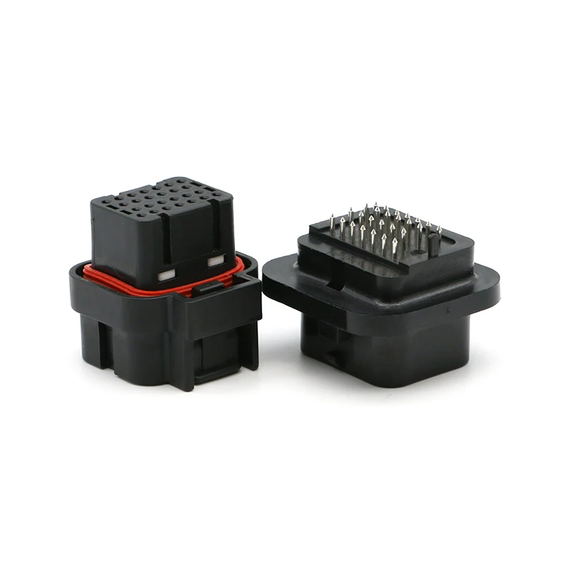 6473418-1 موصل السيارات 26pin 4 بطاقة مقاوم للماء AMP سلسلة الأسلاك تسخير موصل قابس