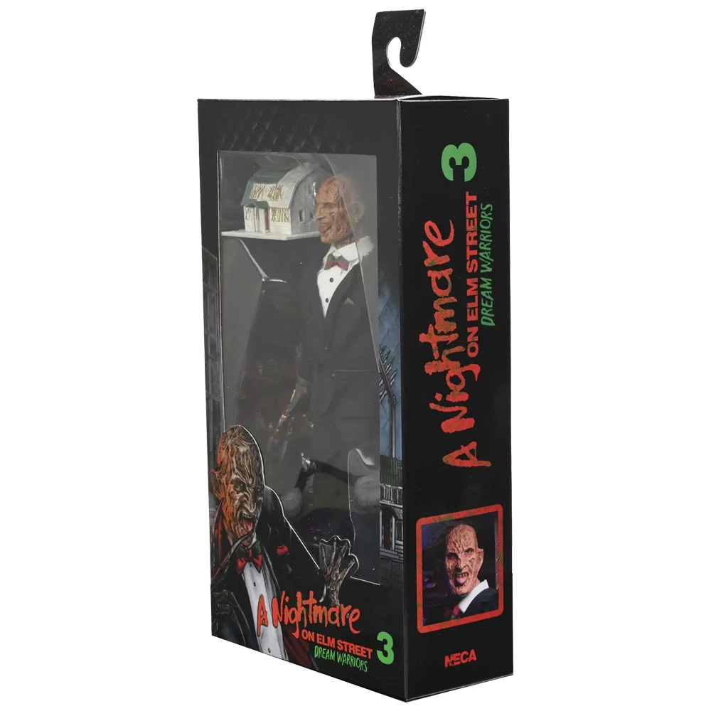 NECA Tuxedo Freddy 8' Action Figure Model A Nightmare on Elm Street 3 Freddy Doll Horror Toys Garage Kit view 3