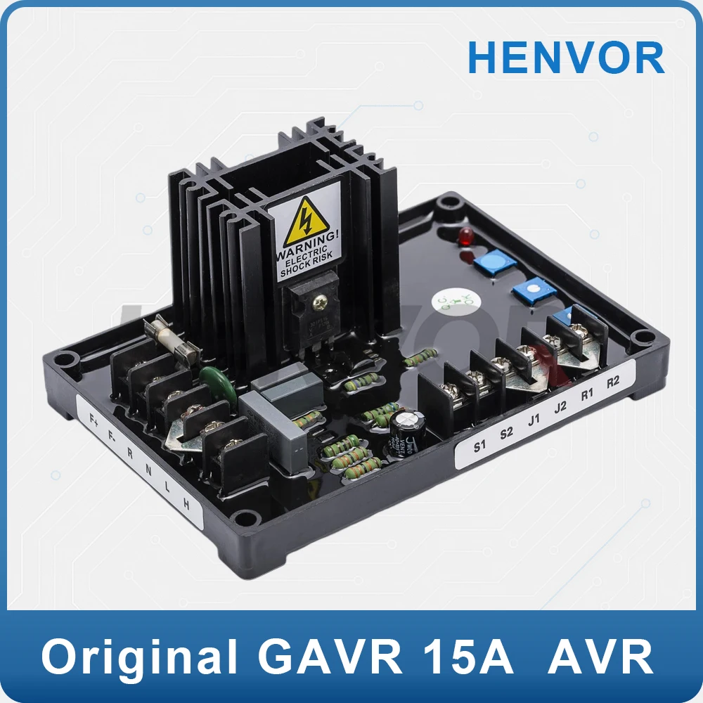 GAVR 15A Generator Universal AVR Automatic Voltage Regulator Board ac brushless Diesel electric Controller Stabilizer