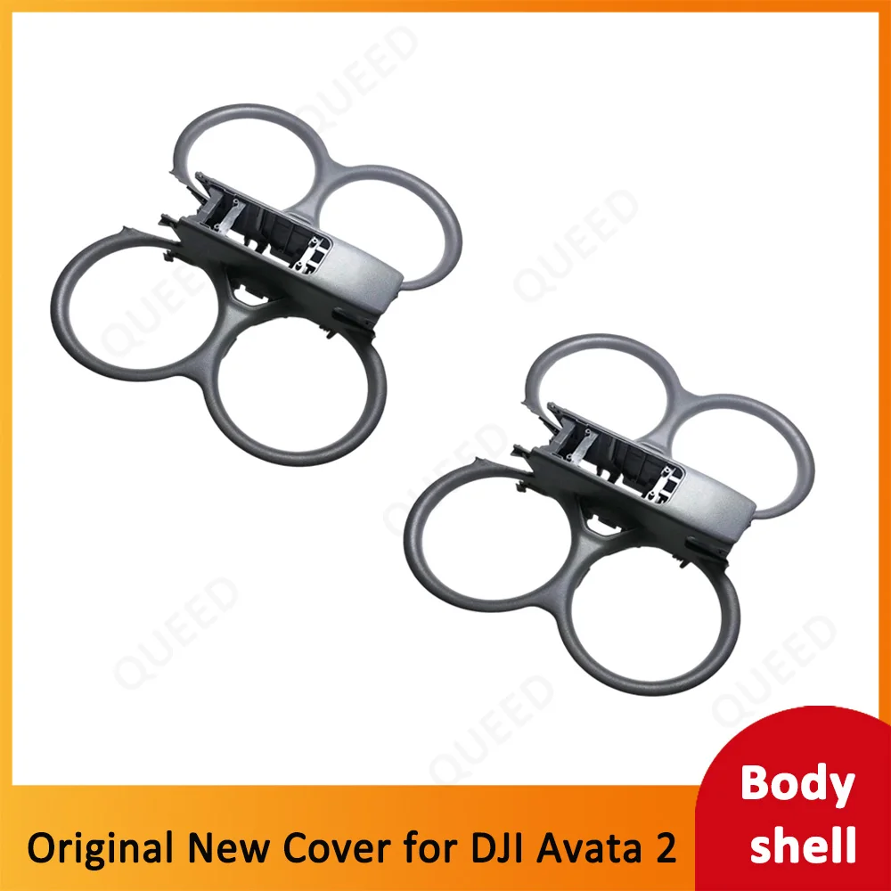 

Подходит для DJI Avata 2, оригинальный корпус Avata 2, защитная крышка средней рамы, верхняя часть корпуса, запасные части