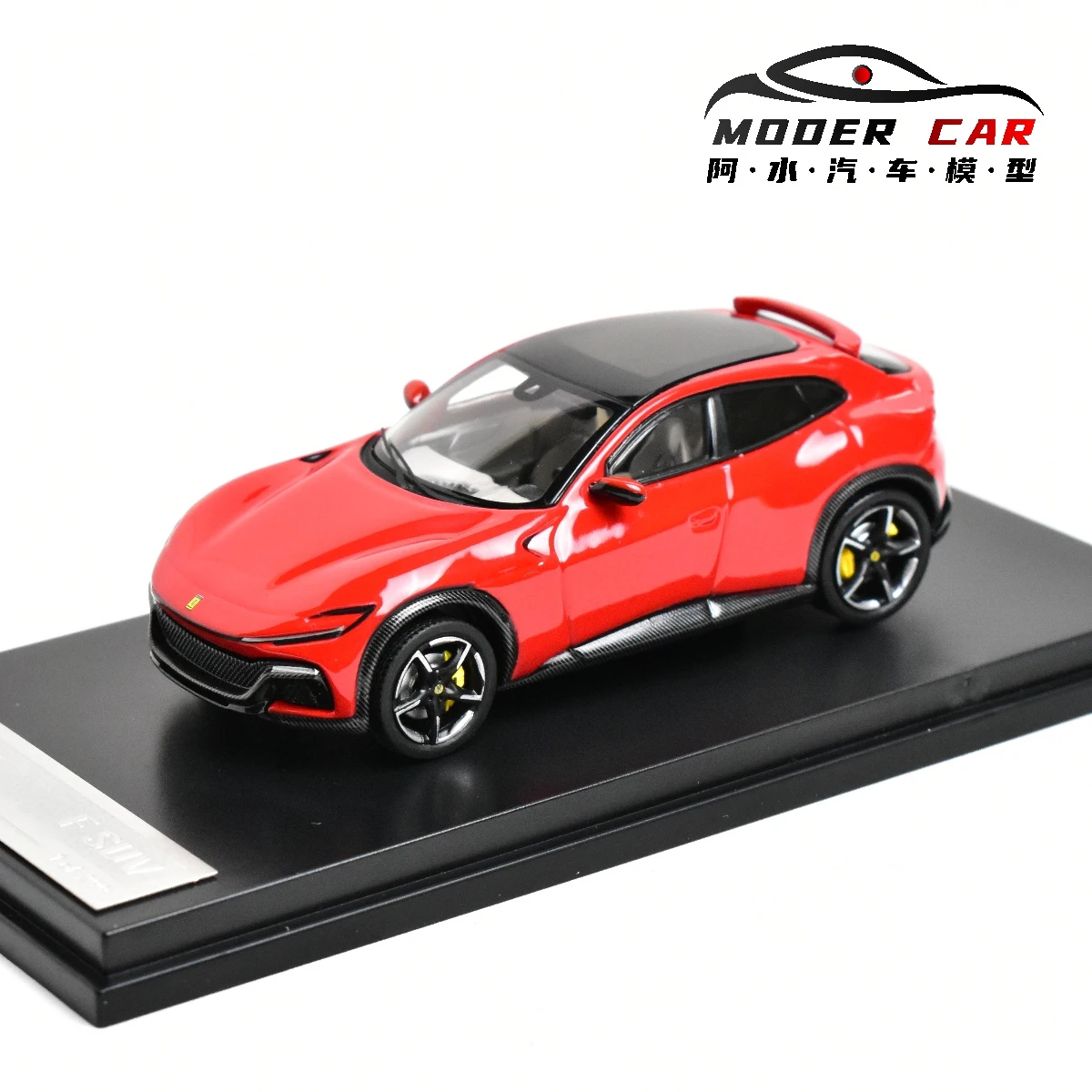 面白いモデル 1:64 Purosangue V12 F SUV ダイキャストモデルカー