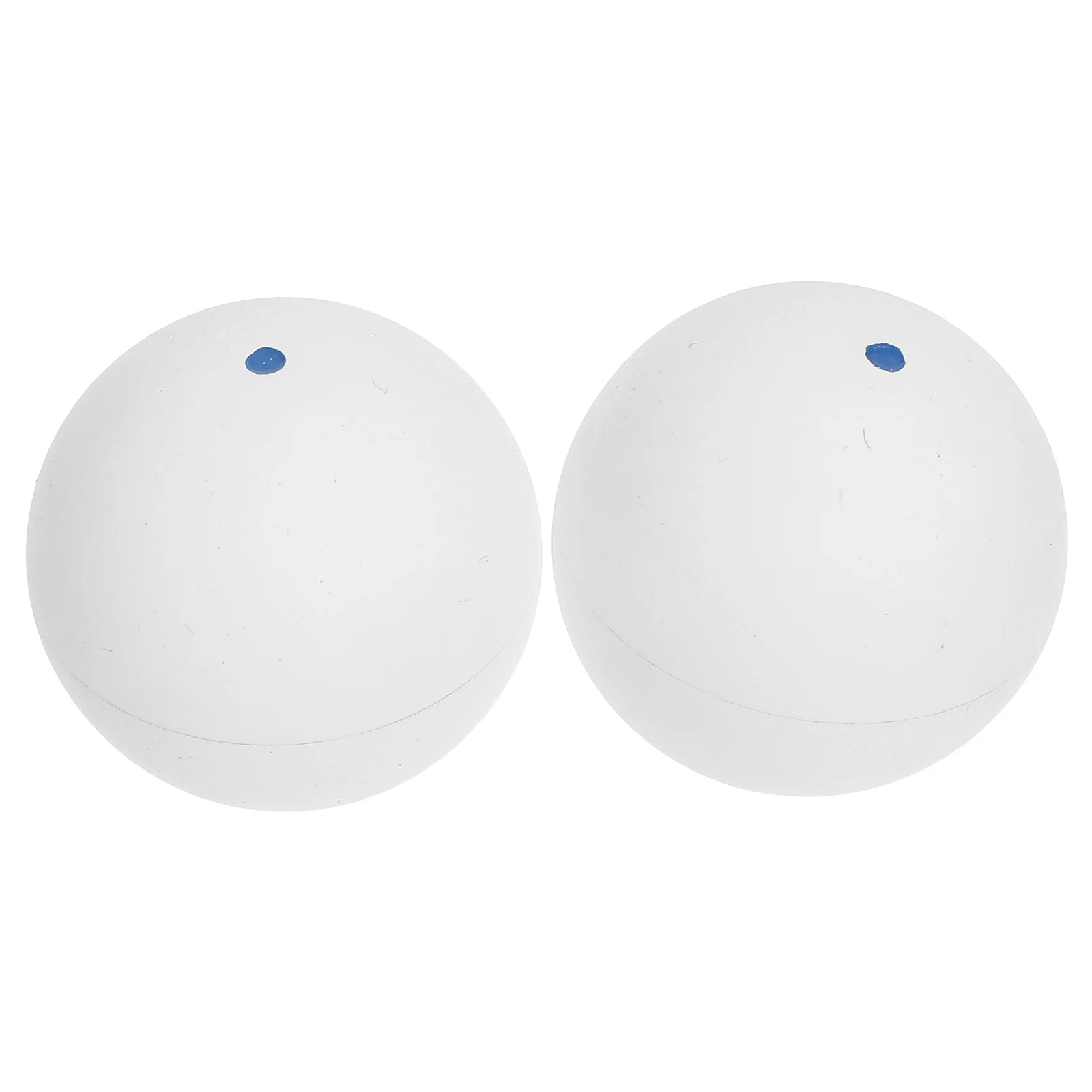 2 個のシングルドットスカッシュトレーニングボールゴム弾性バウンス練習競技用反応を向上させる手と目の調整