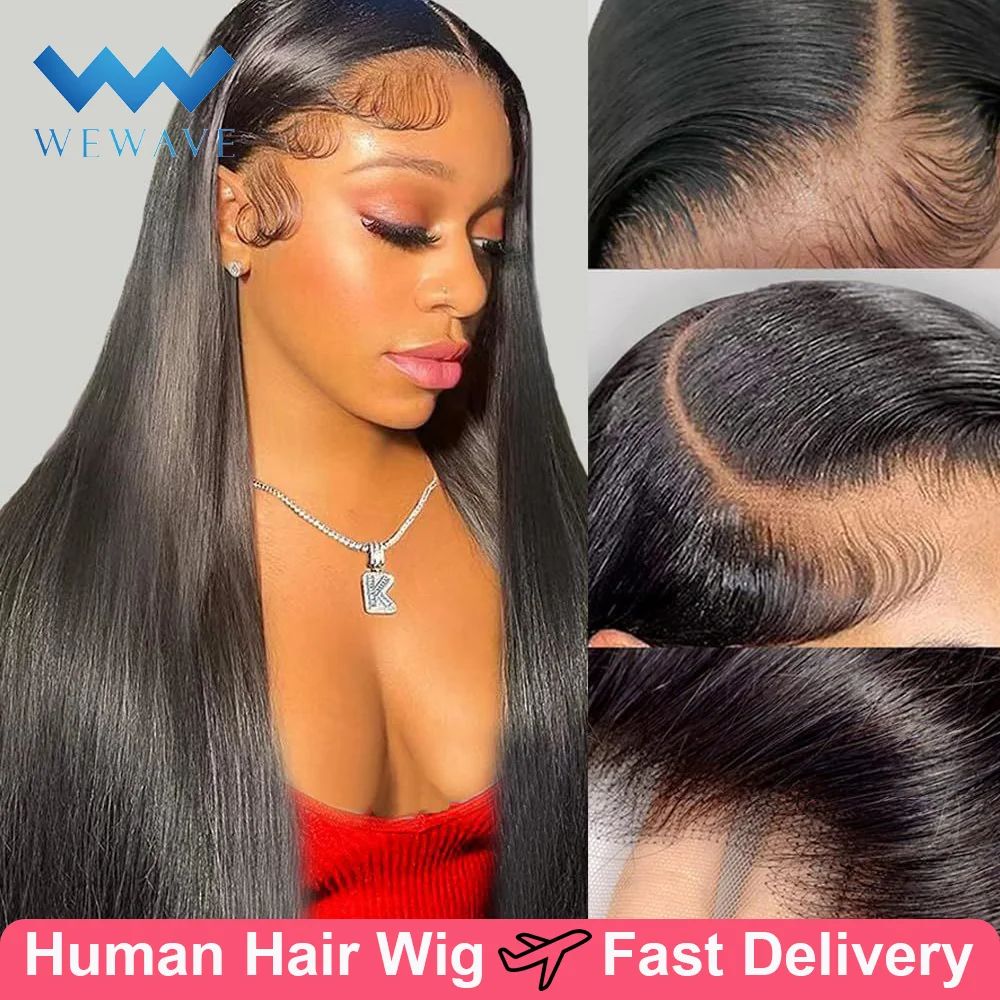 

30 inch Straight Lace Frontal Wig Human Hair 13x4 13x6 Lace Front Wig Pre Plucked Brazilian Glueless Wig Human Hair 180% Density