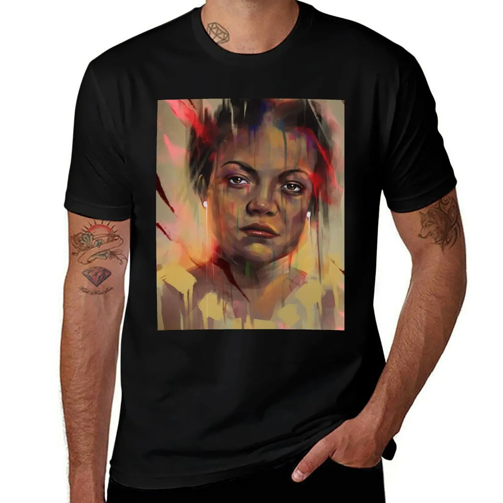 

What are you drawing Ryan // 392. Eartha T-Shirt man t shirts for men funny t shirts man t shirts for man cotton T-shirt