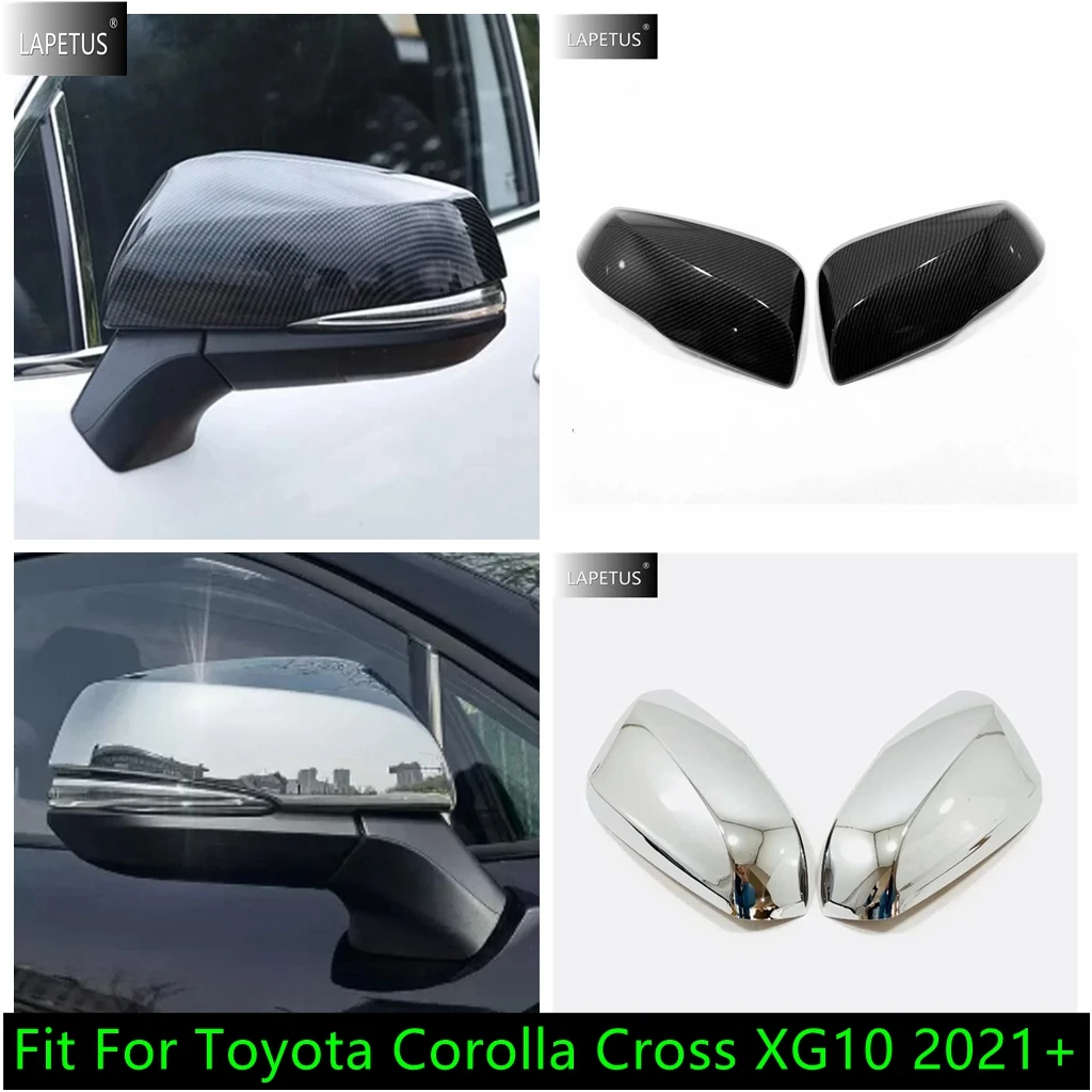 

Auto Outside Door Rearview Mirror Decor Protector Shell Cover Housing For Toyota Corolla Cross XG10 2021 2022 2023 Accessories