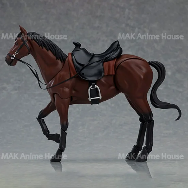 1/12 caballo blanco caballo marrón articulación práctica colección de modelos móviles altura 16Cm ajuste 6 ''TBL BJD soldado figura de acción cuerpo muñeca