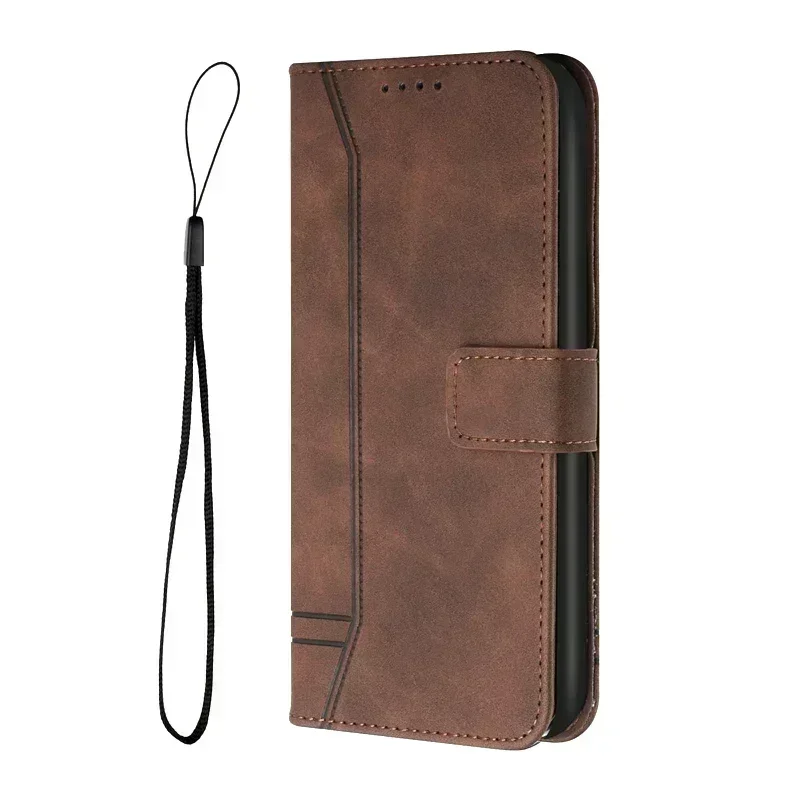 Flip Cover for Google Pixel 8 8 Pro Pixel 7 7 Pro 7A Matte Leather Wallet Case for Google Pixel 6A 6 Pro Card Holder