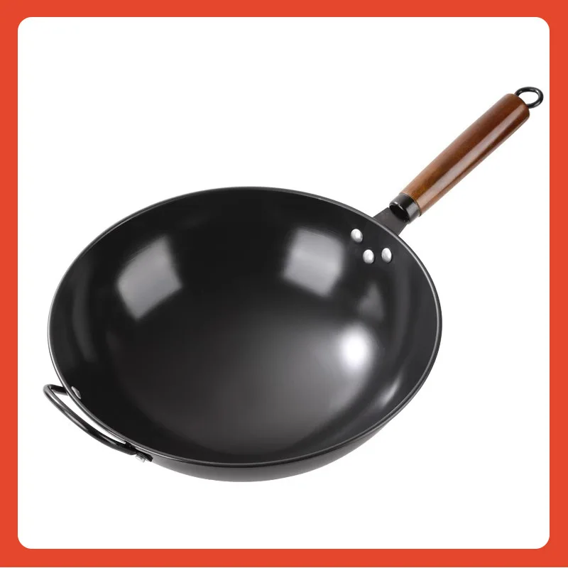

Wok, wok, non-stick pan, household, vintage, uncoated
