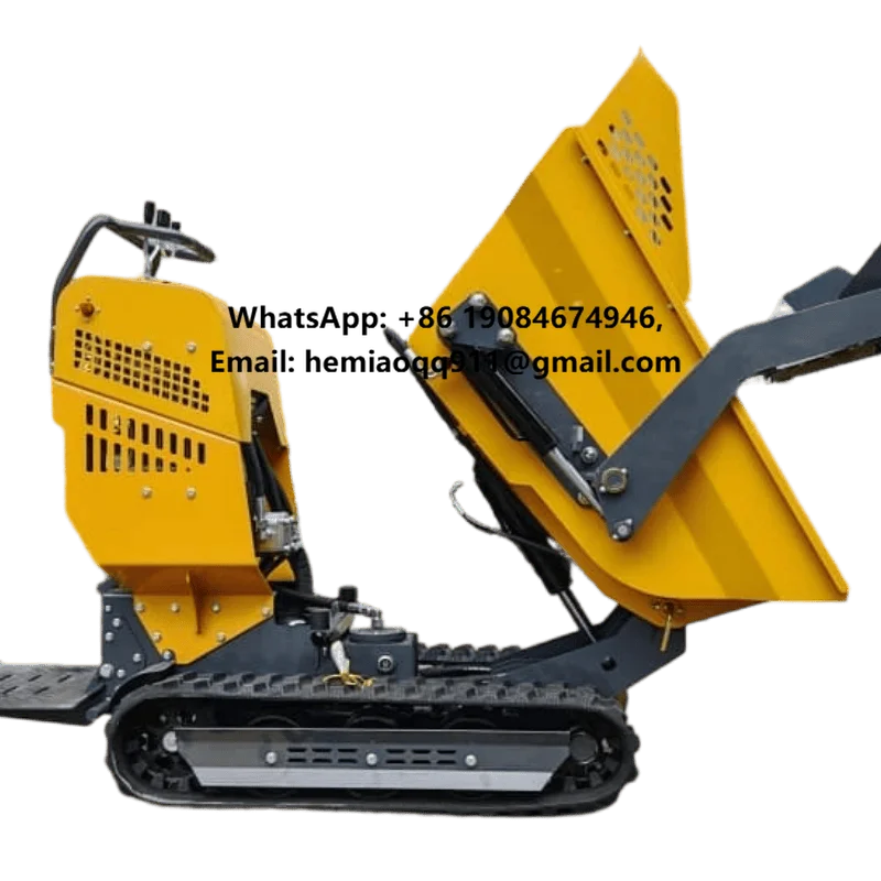 Manufacturer of Small Tracked Vehicles 500KG Fully Hydraulic Tracked Mini Loader, a Highly Efficient Workhorse.