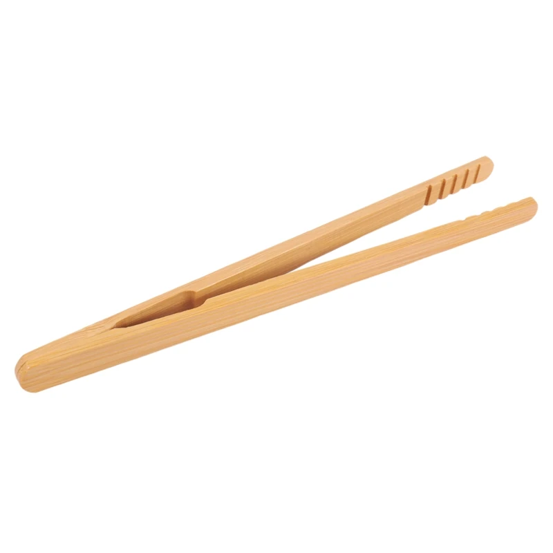 10 шт., бамбуковые щипцы для тостов, 7 дюймов