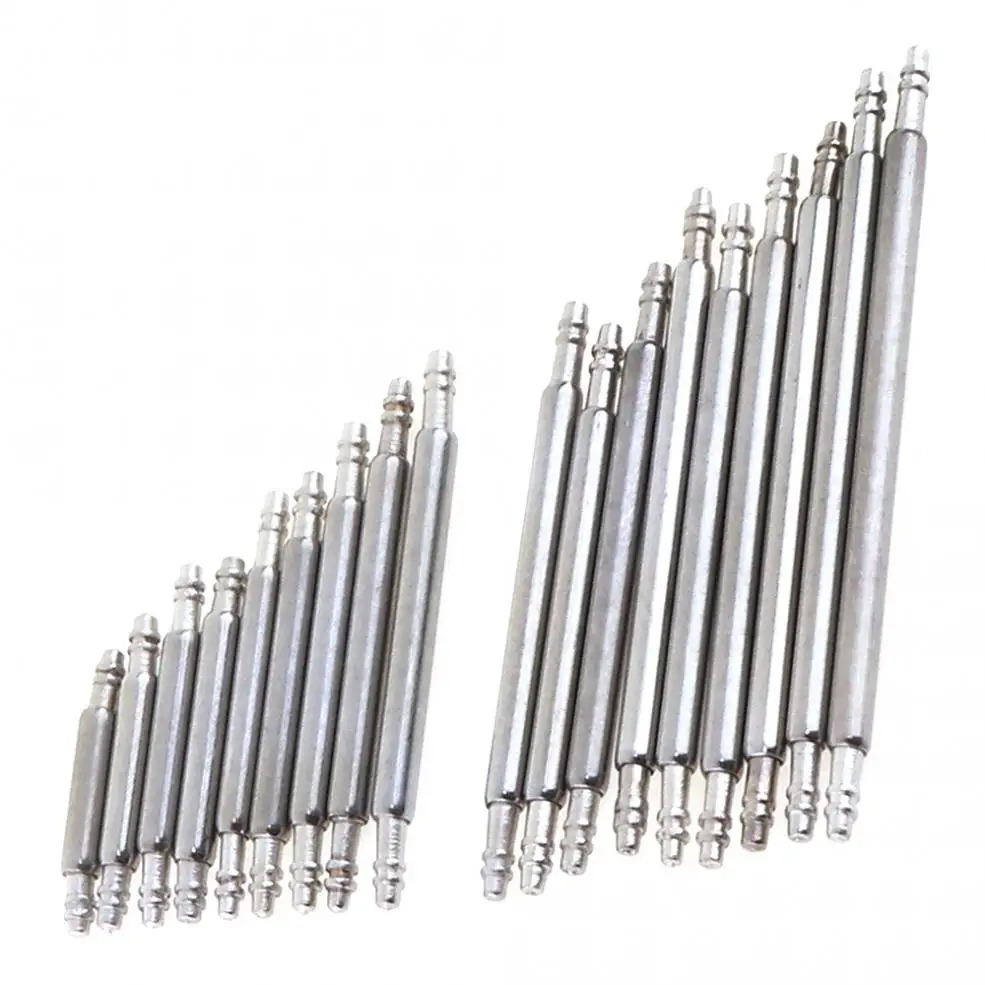 360 pz/set 8-25mm cinturino per orologio barre a molla perni di collegamento del cinturino riparazione dell'albero con albero in acciaio inossidabile per la riparazione dell'orologio