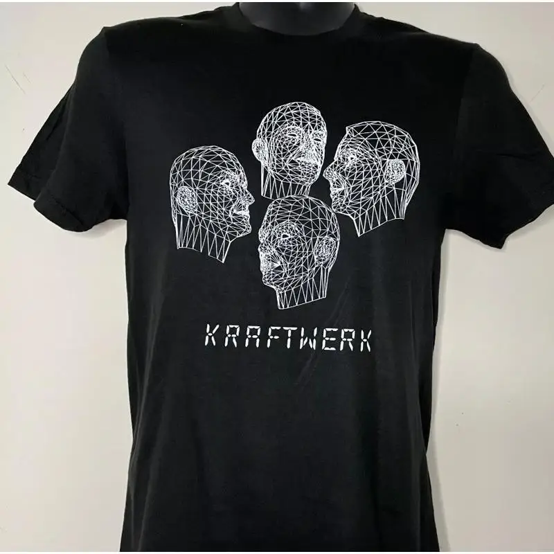 Kraftwerk Electronic Techno Band Man Machine Devo Neu 70S Black Unisex T Shirt
