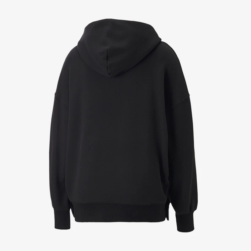 Puma genuine autumn new women's retro classic embroidered hooded sports hoodie 537646-01