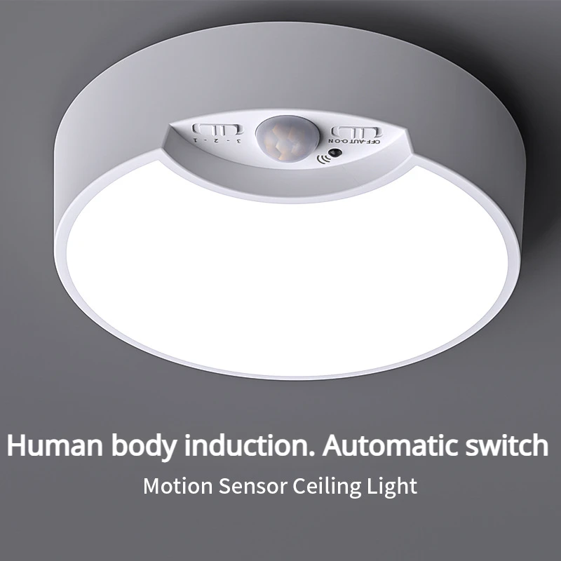 

Ceiling Lamp LED Induction Corridor Staircase Aisle Warehouse Home Entrance Corridor Automatic Human Body Induction Light