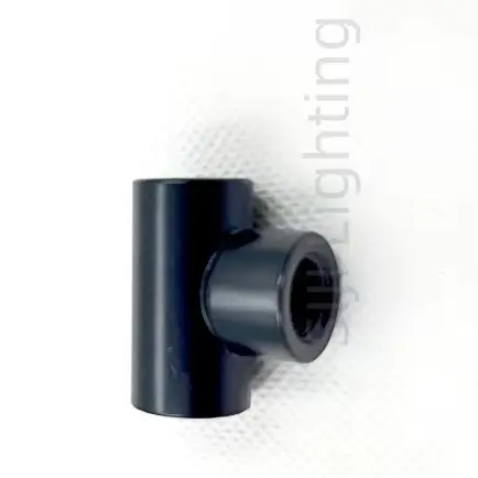 Iron Piece Connection Lamp Tooth Tube M10 Internal Tooth Three-way Adapter Trident Connector Metal Tube Pendant Lamp Desk Lamp
