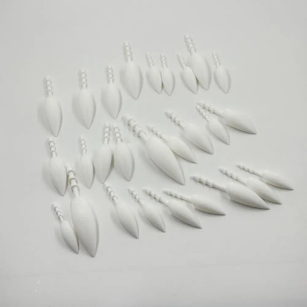 26/27Pcs 3D Printed Pumpkin Teeth DIY Round Teeth Fangs Teeth Set Durable Easy Install Jack O Lantern Teeth DIY Hand Carved