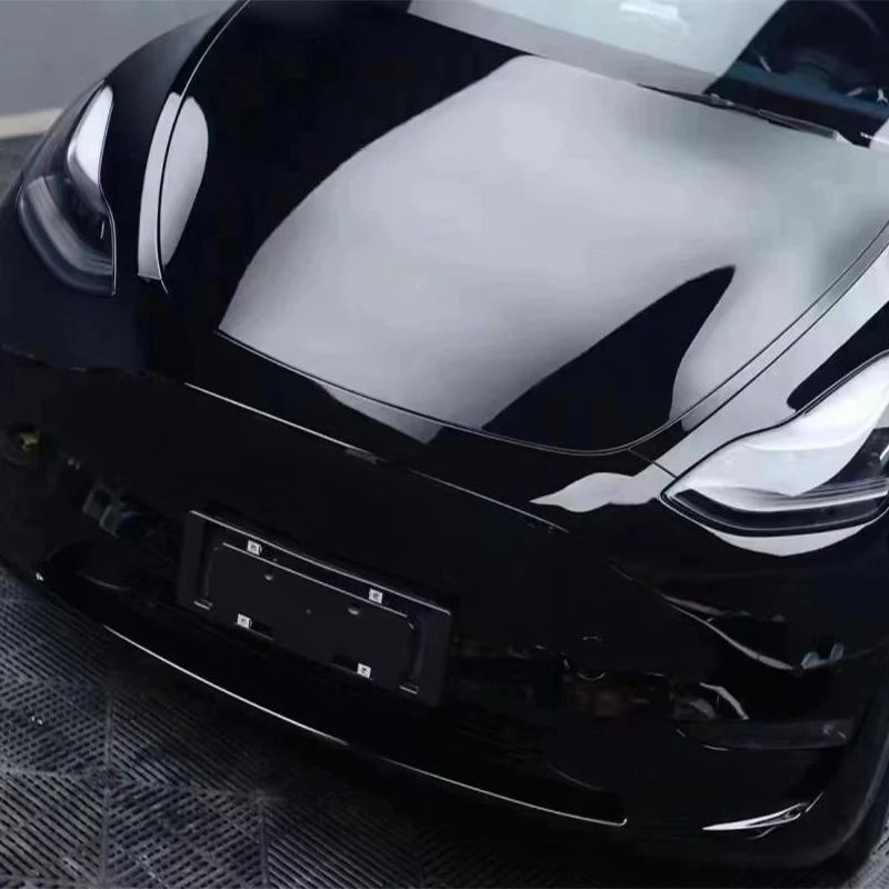 

Anti Yellow Hydrophobic Gloss Black PPF Film Color Gloss Crystal TPU Vinyl Wrap Paint Protection Film