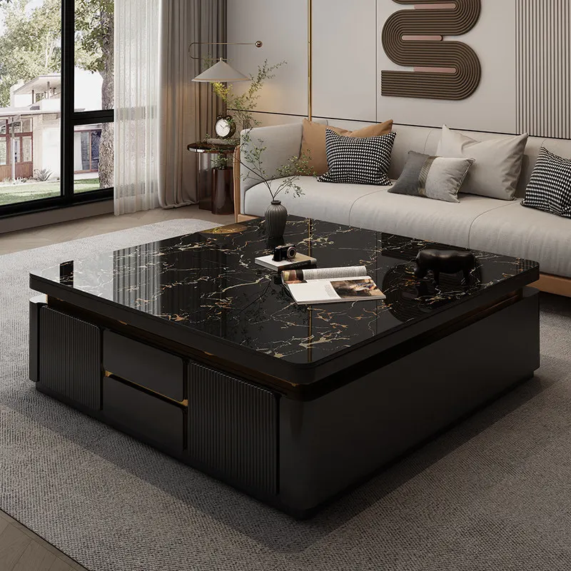 Drawers Luxury Side Table Decoration Modern Living Room Designer Designer Coffee Table Writing Mesa Auxiliar Mesa Auxiliar