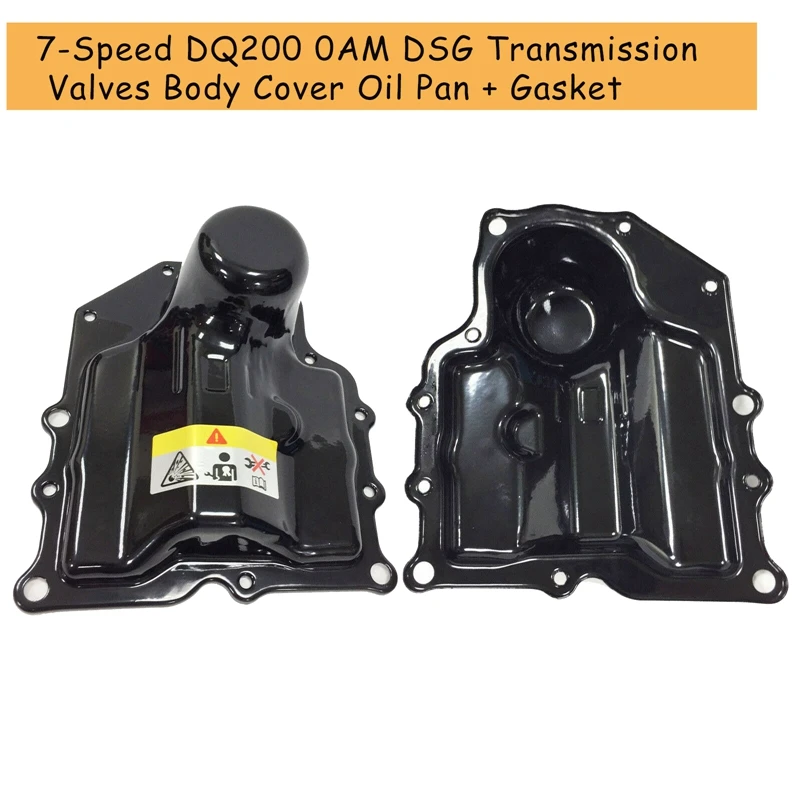 7-Speed DQ200 0AM VOL DSG Transmission Solenoid Valves Body Cover /Oil Pan + Gasket For - Skoda 0AM325219C