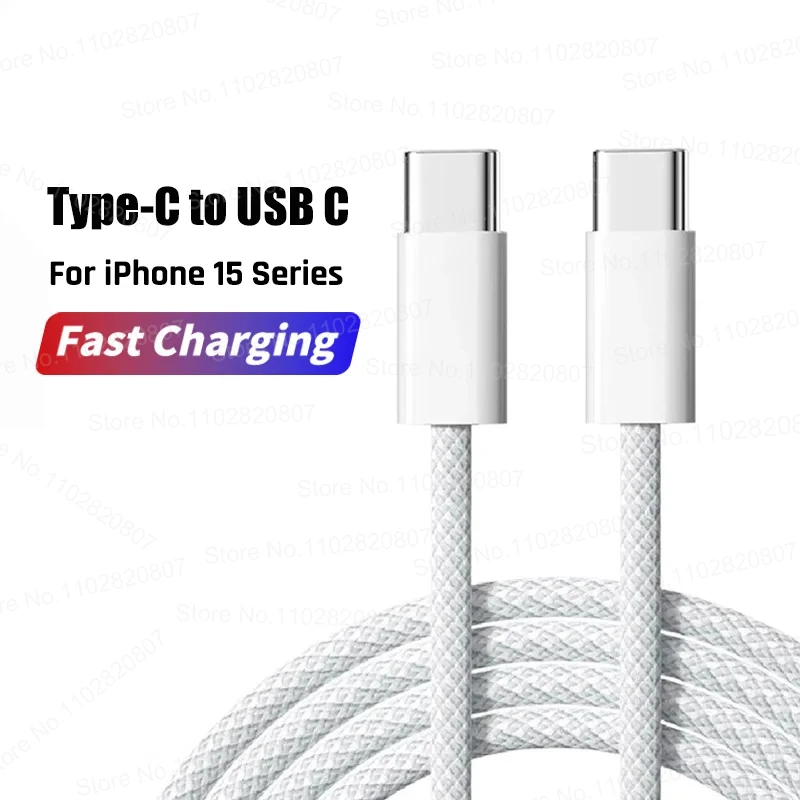 35W Usb-Kabel Connect Carplay Exclusief Voor Apple Iphone 17 Air 16 15 Pro Max 15 Plus Usb Naar Type-C Snellaadkabels Type-C Datalijn