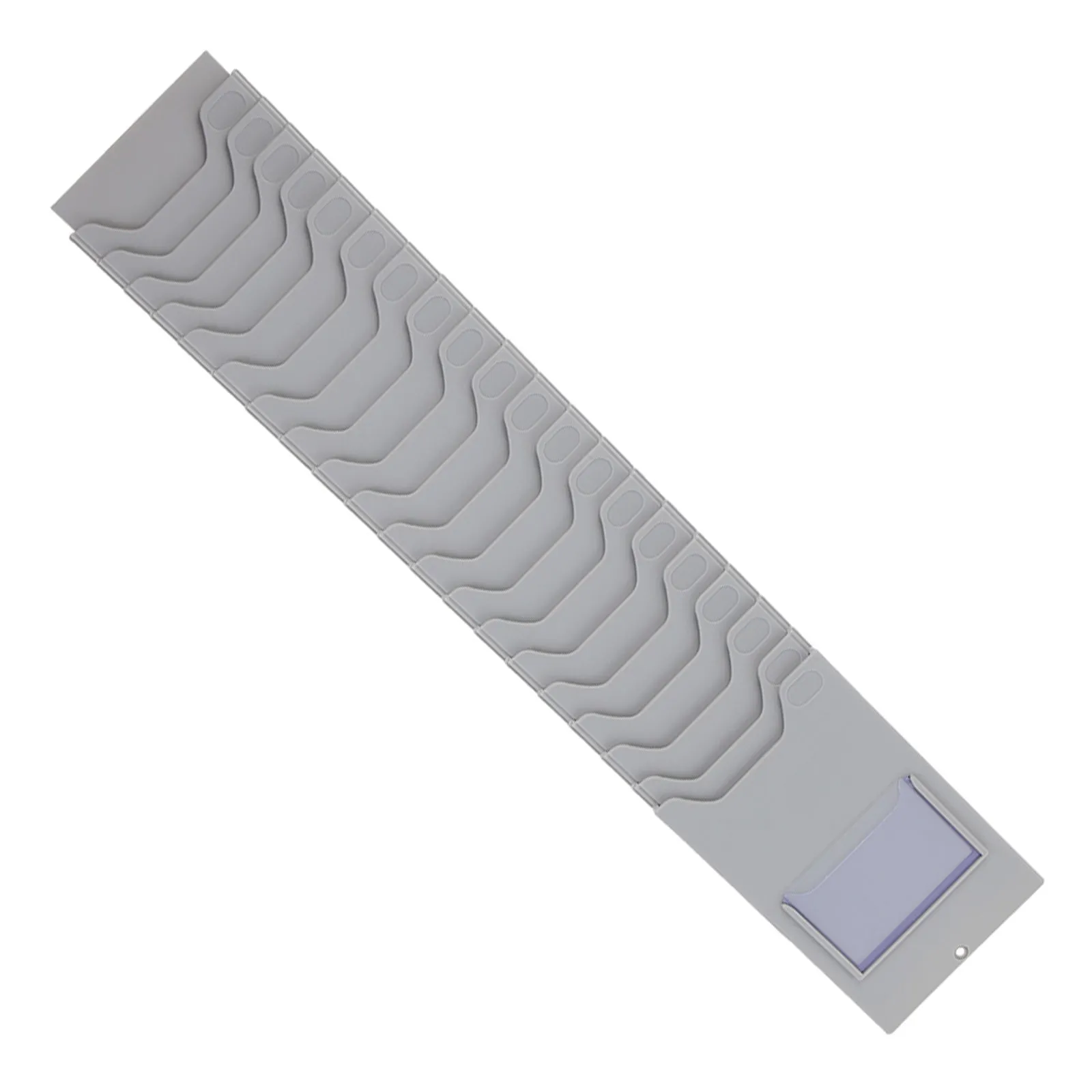 warehouse-material-card-rack-heavy-duty-plastic-time-card-holder-with-multi-grid-slots-for-attendance-cards-labels-and-documents