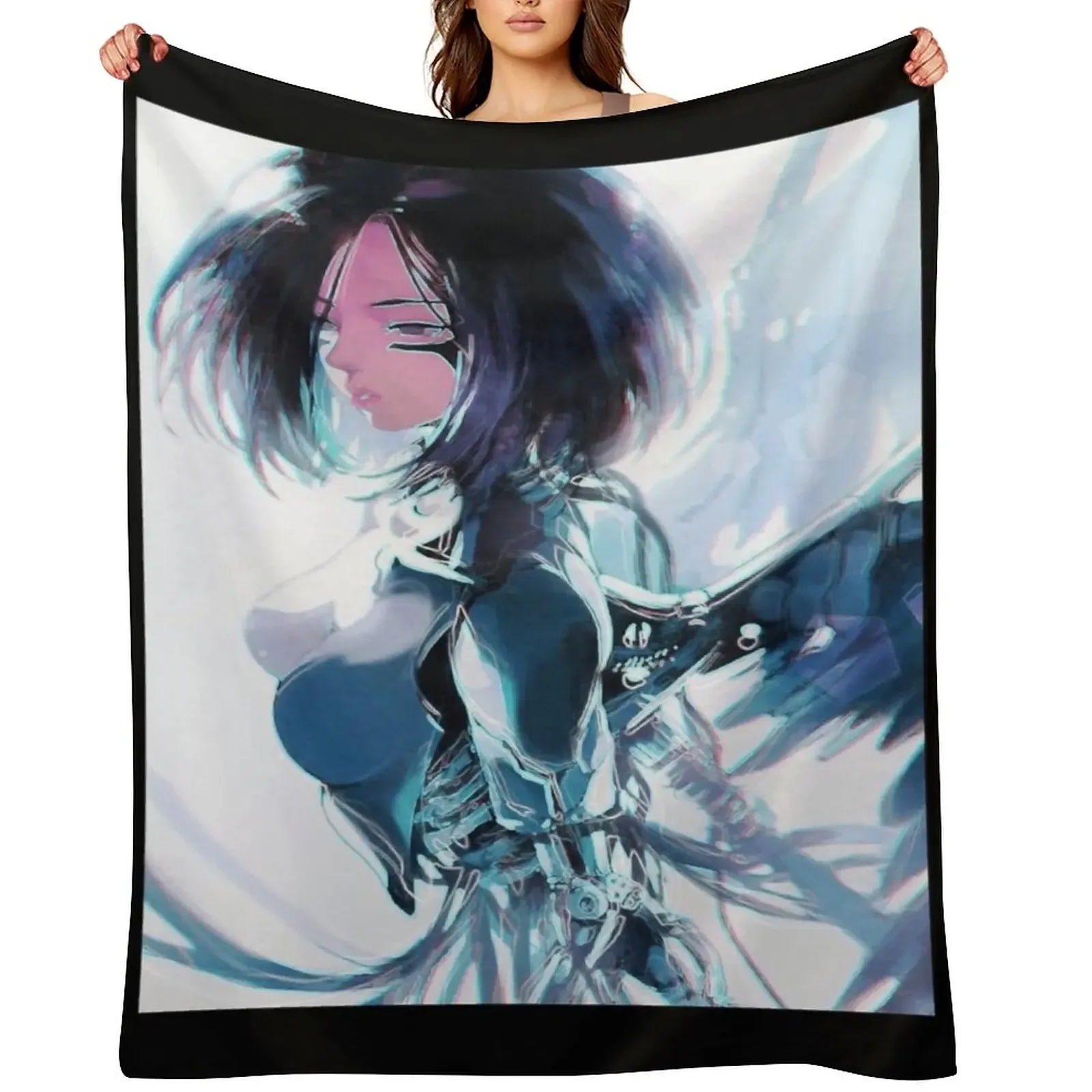 Alita: Battle Angel Throw Blanket Soft christmas decoration christmas gifts Thin Blankets