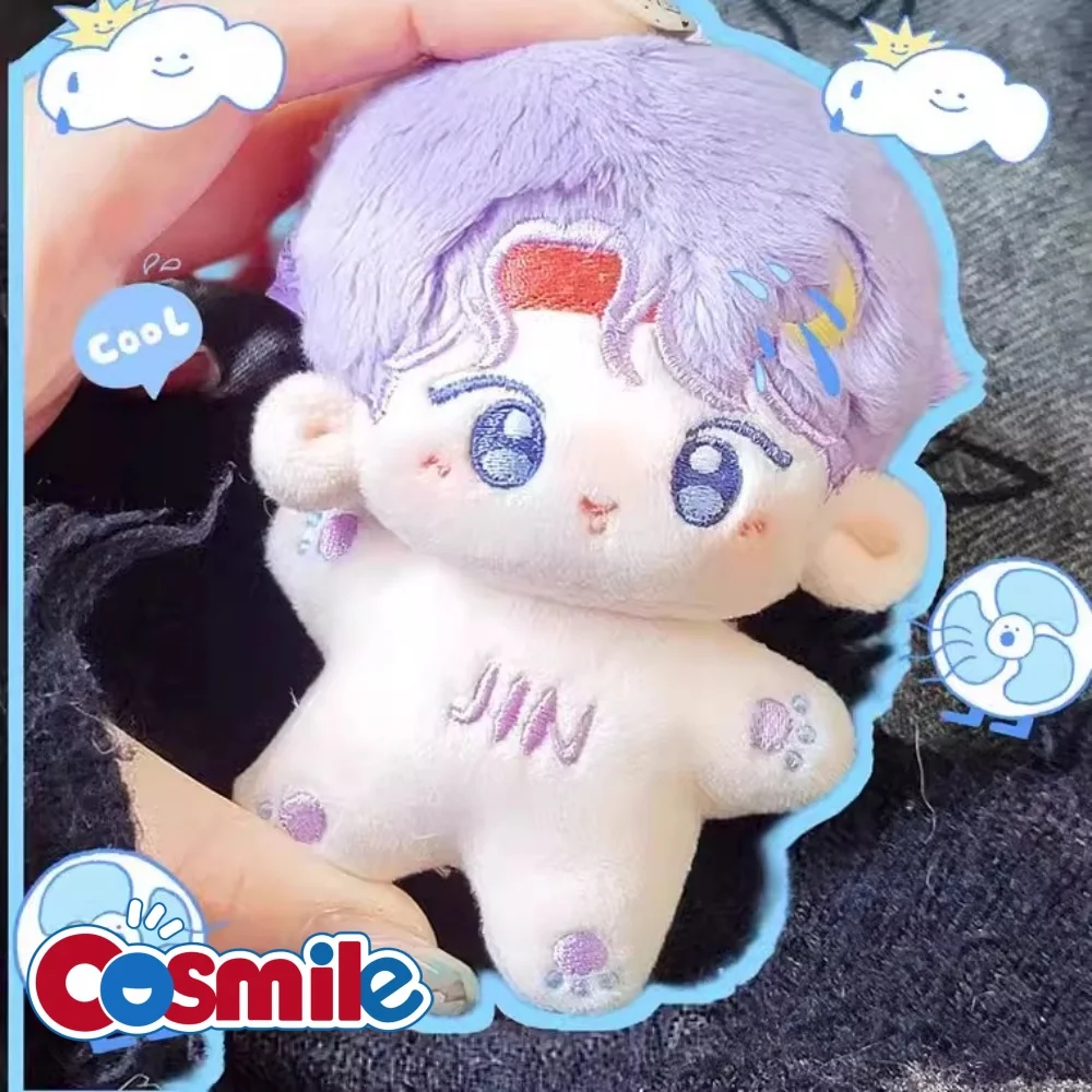 Cosmile Kpop Star Jin 10cm Plushie Doll Toy Stuffed Body Cute Lovely Limited Cosplay Gift C QC