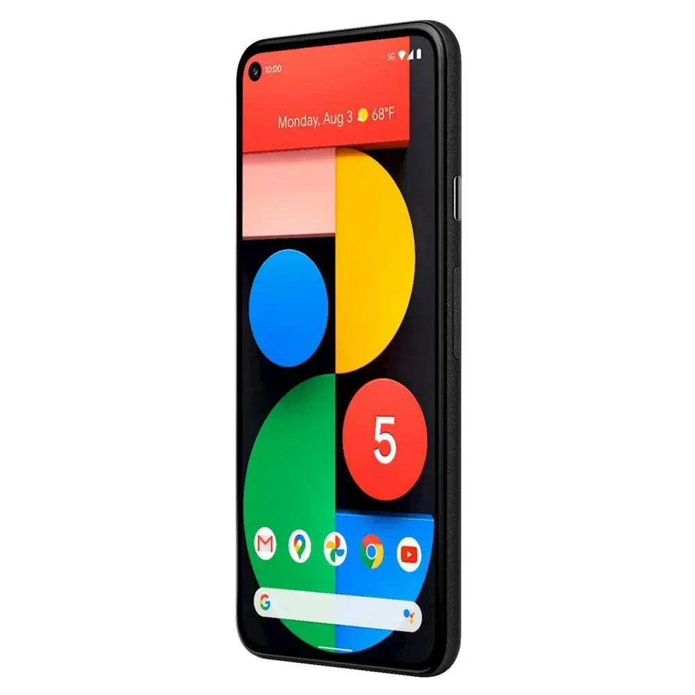 هاتف Google Pixel 5 5G الأصلي غير مقفول 6.0 بوصة Snapdragon 765G ثماني النواة 8 جيجابايت + 128 جيجابايت ROM NFC eSim 12.2 ميجابكسل و16 ميجابكسل NFC eSIM