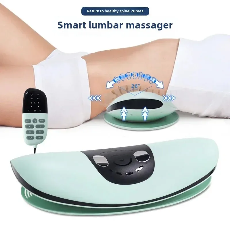 Massageador de cintura elétrico inteligente para relaxar o corpo suporte da coluna máquina de massagem traseira cintura masajeador