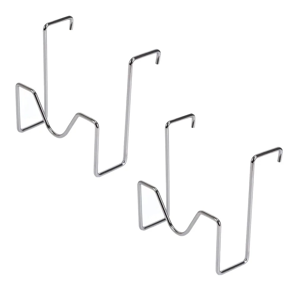 2pcs Practical Stainless Steel Pot Lid Holder Non-Slip Space-Saving Lid Storage Stand Anti-Tip Pot Cover Rack Kitchen Tools