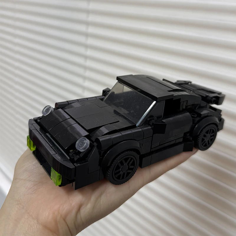 355PCS Technical MOC Turbo racing sports car Vehicle Racer Building Blocks Brick view 5