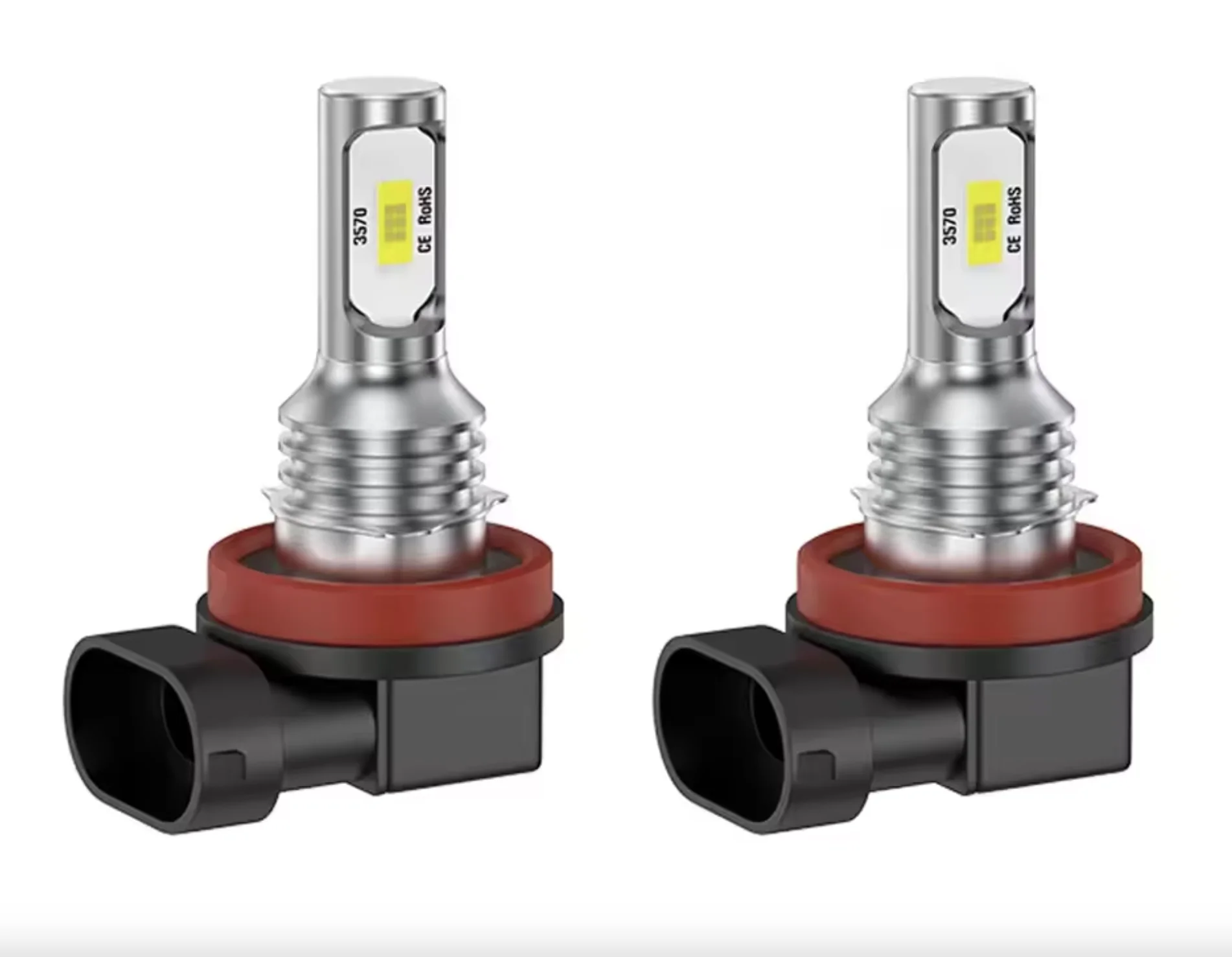 H11 LED Fog Light Bulbs High Power 3000K 6000K 12000K H8 H9 H16JP White Yellow Blue Fog Light Bulb DRL Kit