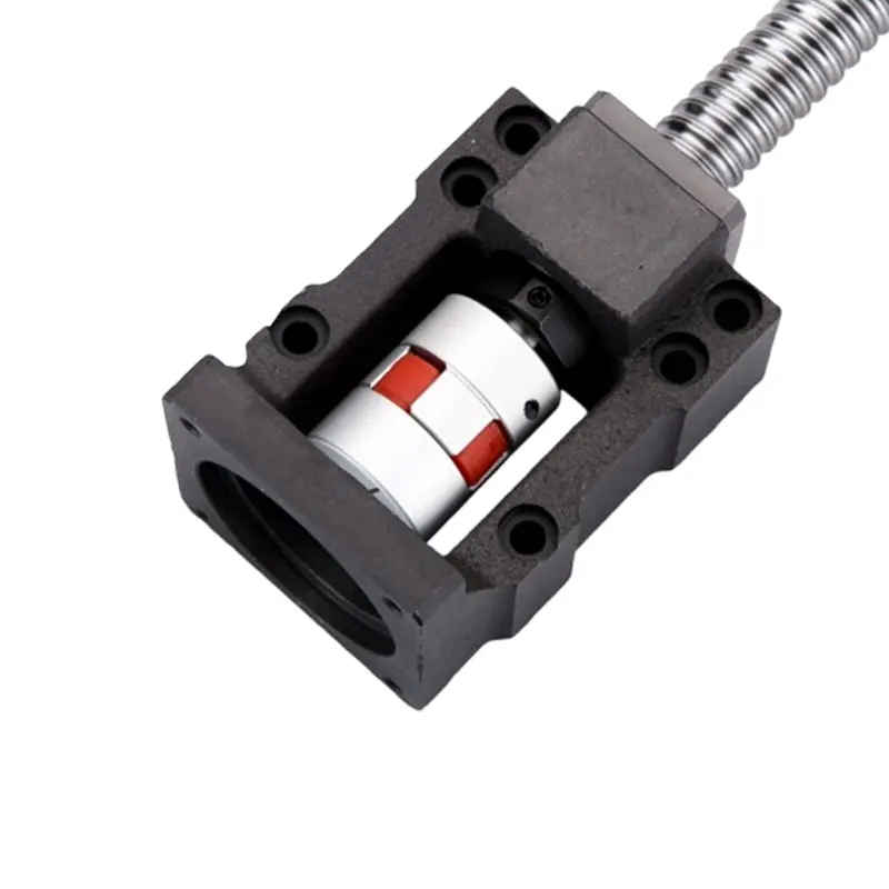 Integrated Motor Seat Ball Screw Slide Table Module Bearing Support Seat Nema23 stepper Nema24 Servo HM Stepper Reducer