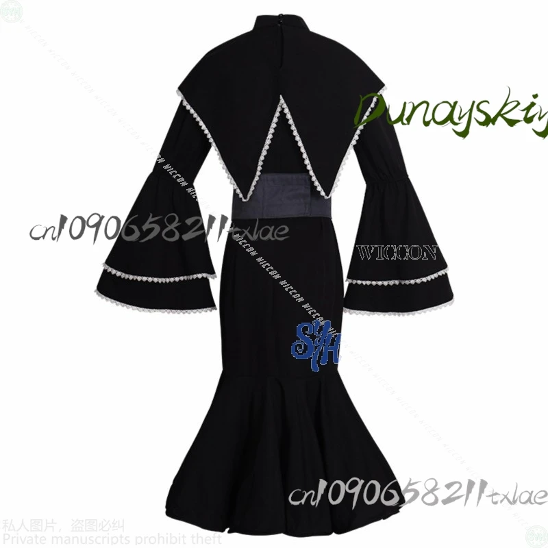 Shop1104629319 Store Idol Girls Groups Nightcord عند الساعة 25:00 Mikkuu Project Sekai أزياء تنكرية لوليتا سوداء للهالوين