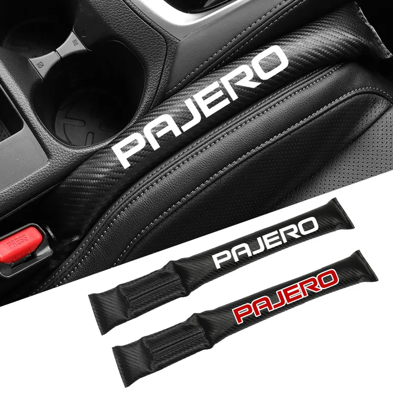 

Carbon Fiber Car Interior Seat Gap Plug Filler Pad For Mitsubishi Montero Shogun Pajero 2 3 4 1990- 2020 Accessories