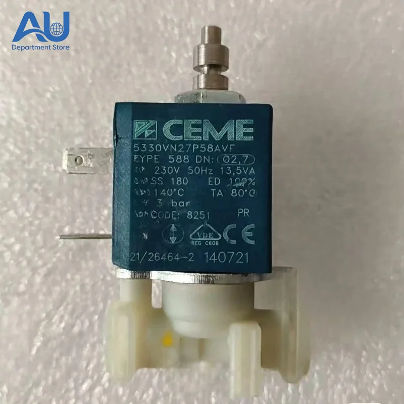 95% new coffee machine solenoid valve 230V accessories