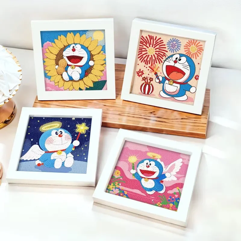Cartoon Doraemon Diamond Painting Kits Full Square&Round Mosaic Handmade Art Home Decor DIY New Arrivals
