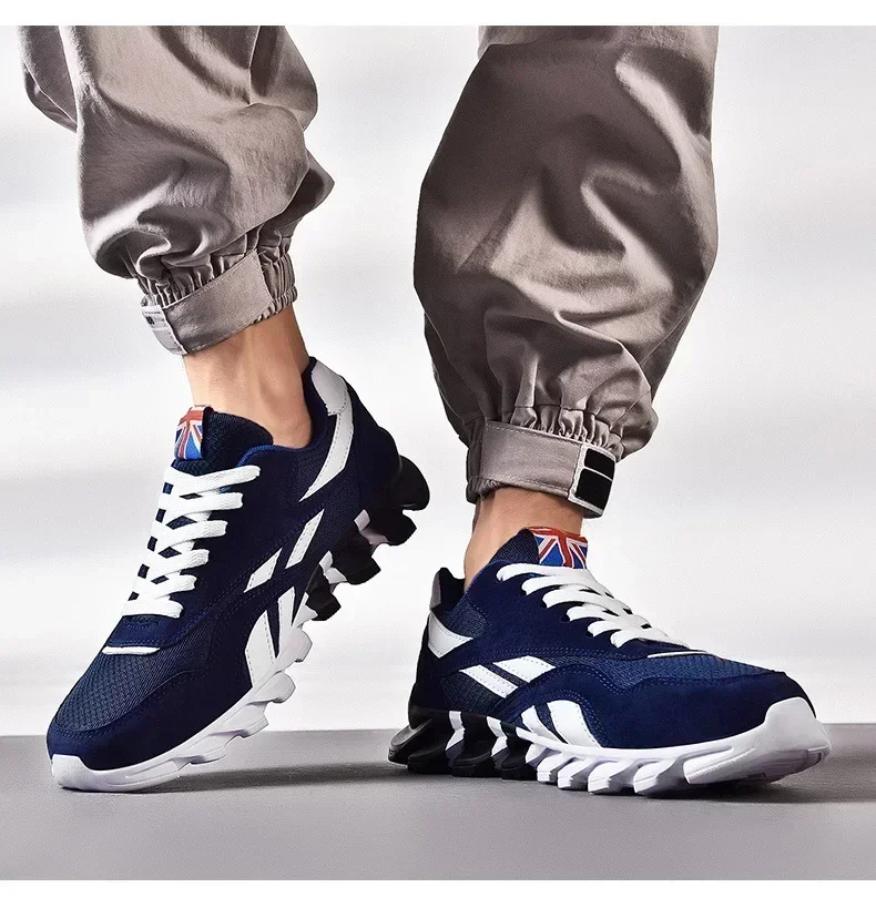 Größe 36-48 Herrenschuhe Leichte Atmungsaktive Schuhe Rutschfeste Atmungsaktive Laufschuhe für Herren Große Größen Sneaker Dropshipping Kinderschuhe – Detail 15
