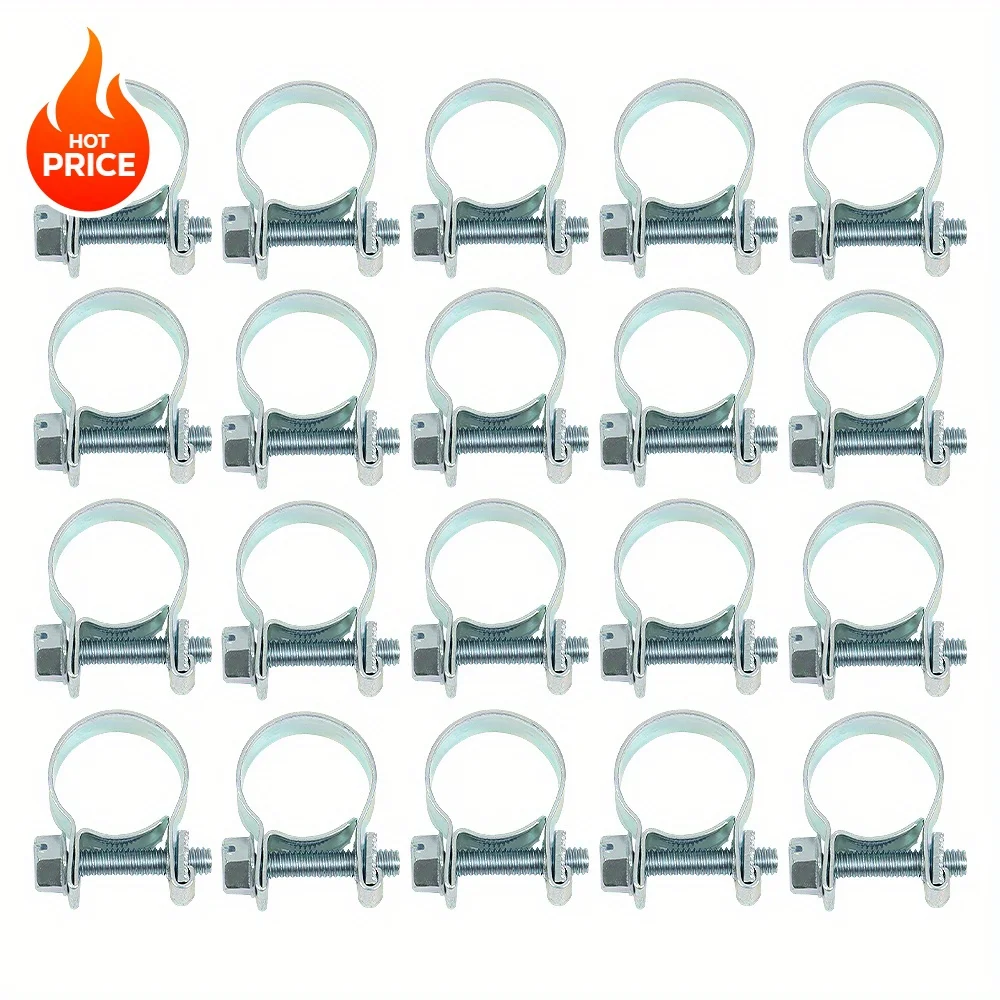 20 قطعة 3/8 "14 مللي متر-16 مللي متر مشبك خرطوم حقن الوقود/مشابك الوقود التلقائي