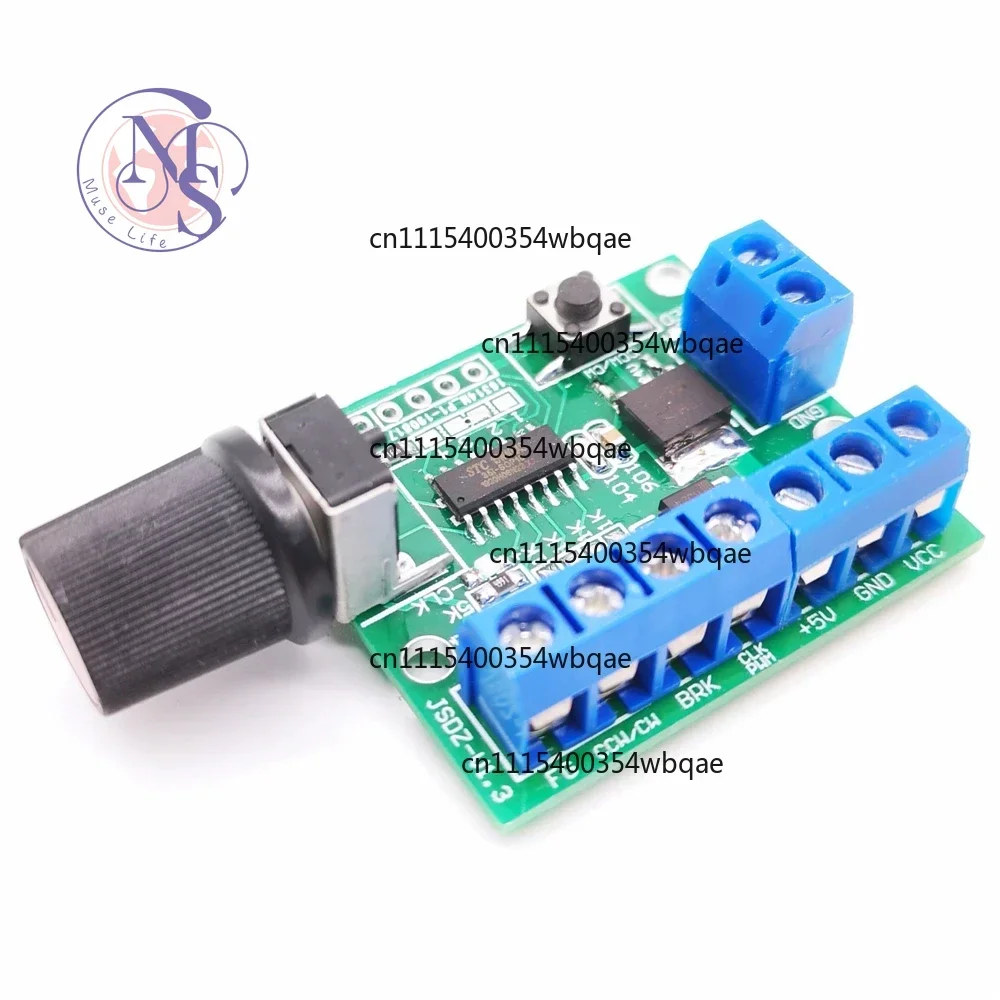 ZOCI- 12-24V Minebea Brushless Motor Governor Driver PWM CLK Signal Forward Reverse Brushless Speed Controller