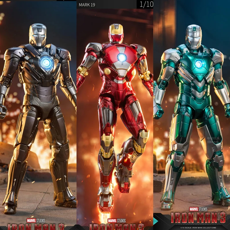 

Оригинальная фигурка Железного Человека ZD MK31 Piston MK32 Romeo MK10 MK19 Tiger 1/10, броня, Marvel Legends, Мстители, игрушка-модель, подарок